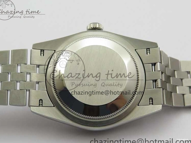 Dial SS Best Roman Jubilee DateJust Edition 126200 1:1 Gray BP Maker 36 Bracelet on 0201